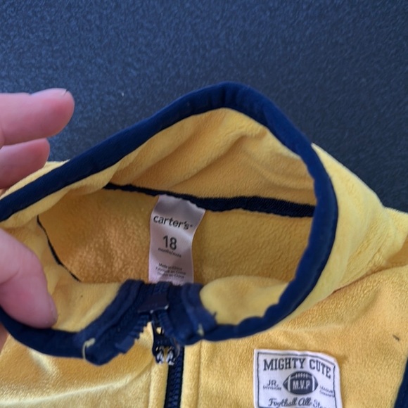 Carter's Blue Cozy Knit Scarf with Soft Texture - Picture 2 of 2